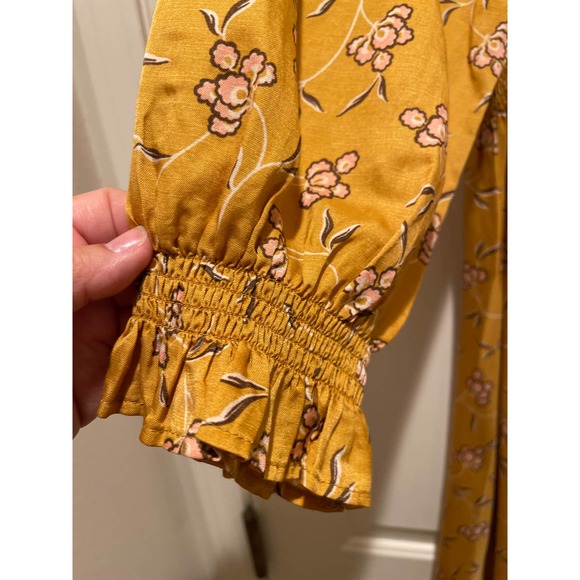 OUTERKNOWN Claudette Dress in Marigold - Size Medium - NEW w/o Tags! - Picture 6 of 15